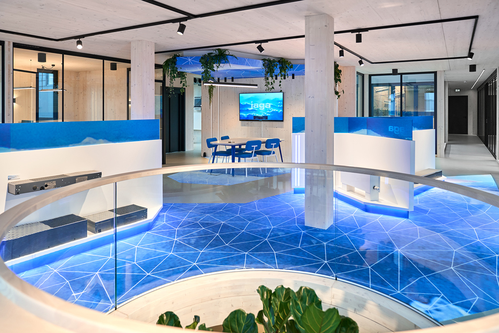 Jaga Interieur Blauw BS9